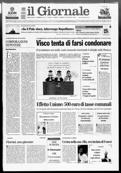 Il giornale : quotidiano del mattino